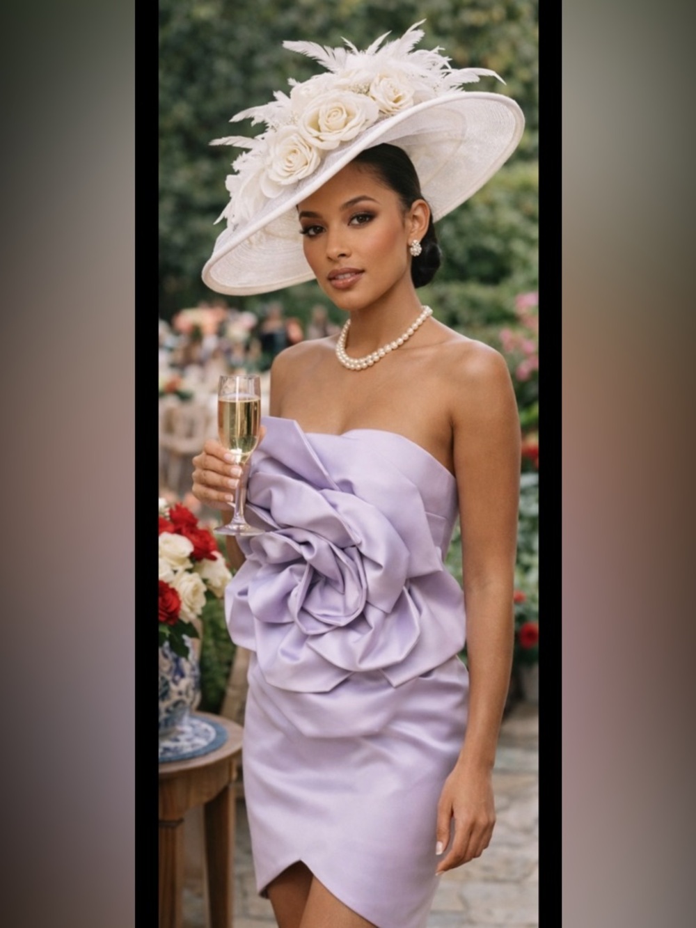 Deena Rose Satin Mini Dress - Lavender XS Kentucky Derby Ready